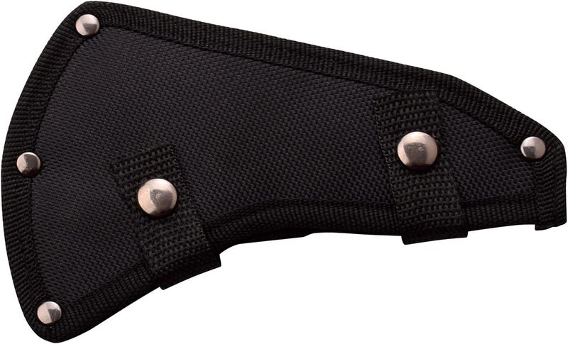 Perfect Point Throwing Axe – Black/Satin Finish Stainless Steel Blades and Black Stainless Steel Handle, Includes Nylon Sheath, Full Tang Construction, Well Balanced, Throwing Sport Axes – PP-107B - Image 3